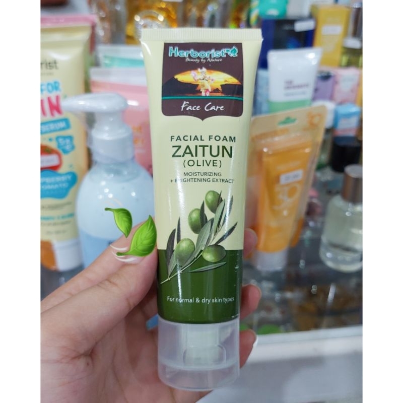 Herborist Facial Foam Zaitun | Herborist Facial Wash Gel Rose