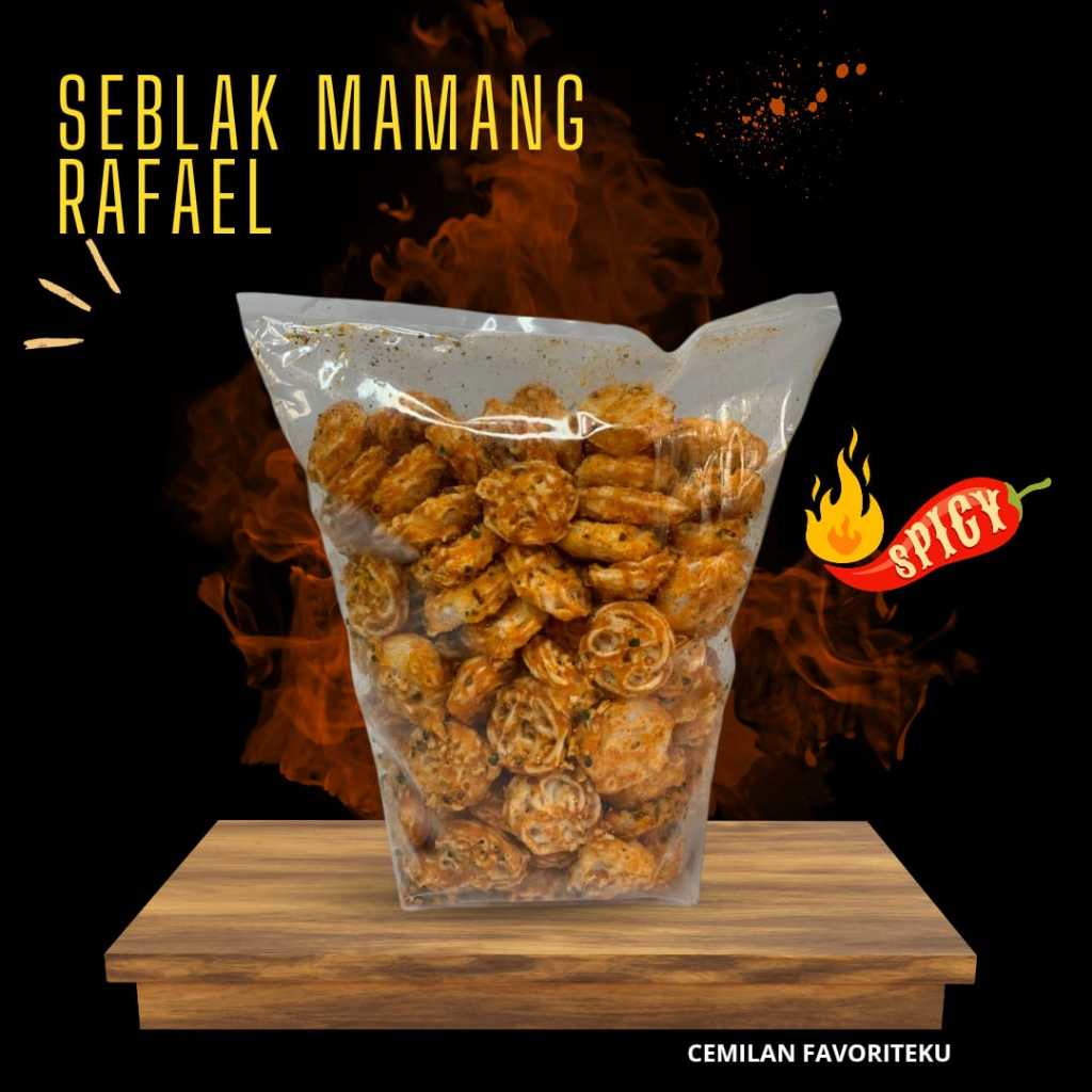 

Kerupuk Seblak Mamang Rafael Terlaris 500 Gram