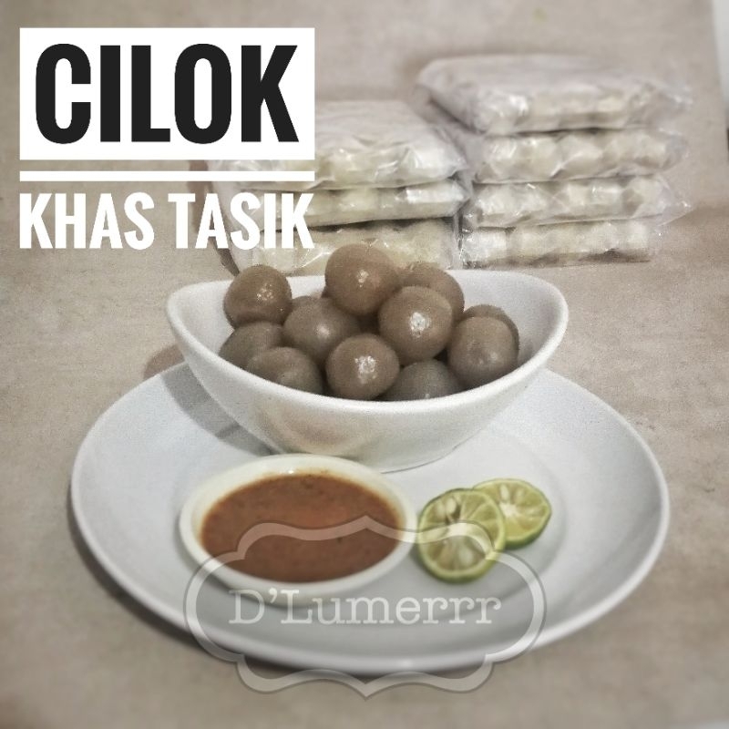 

Cilok Asli Khas Tasik Bumbu Kacang isi 20 pcs