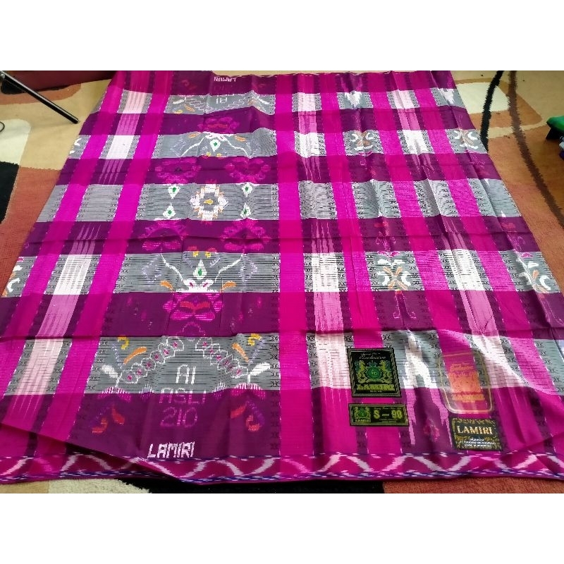 sarung lamiri full sutra original penenun