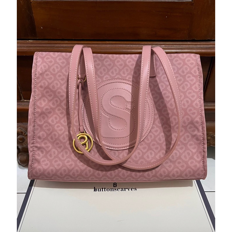 Aaliya Bag Buttonscarves Pink