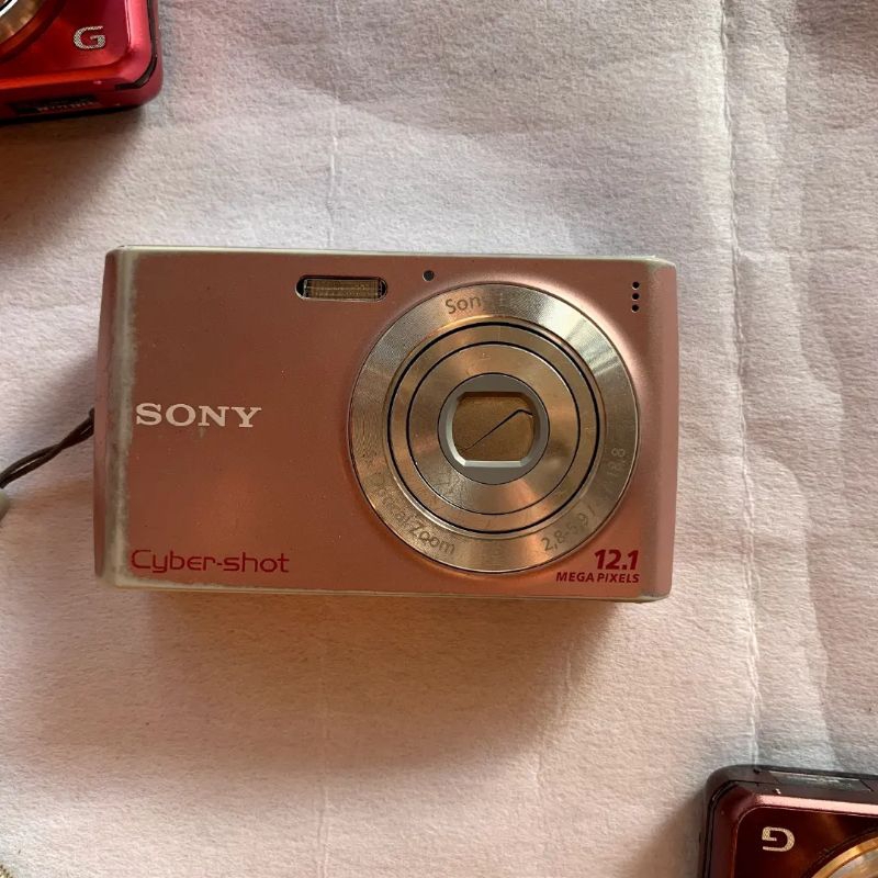camdig sony dsc w510 pink camera