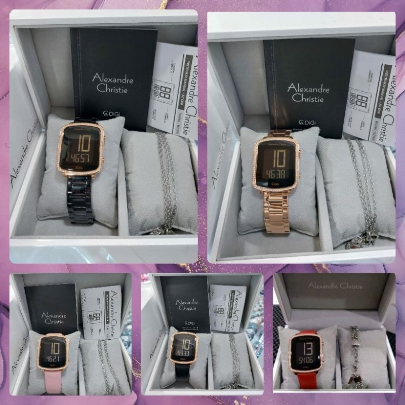 Jam Tangan Wanita Alexandre Christie Ac 9380 / Ac9380 Original