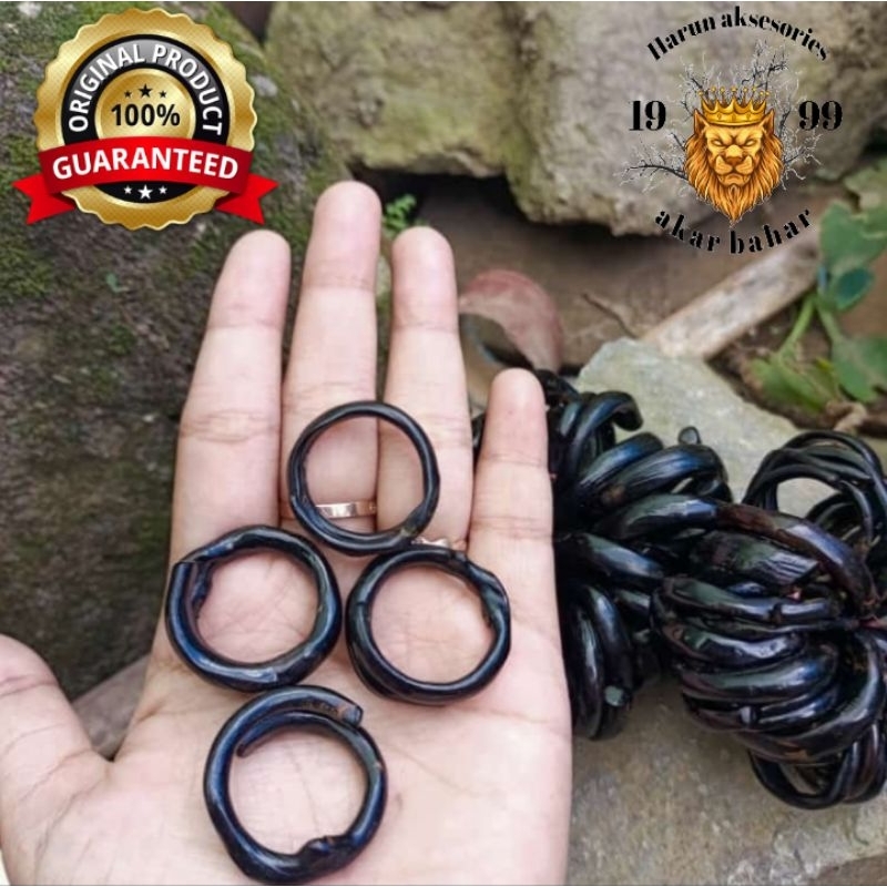 CINCIN AKAR BAHAR HITAM ASLI ORIGINAL 100%
