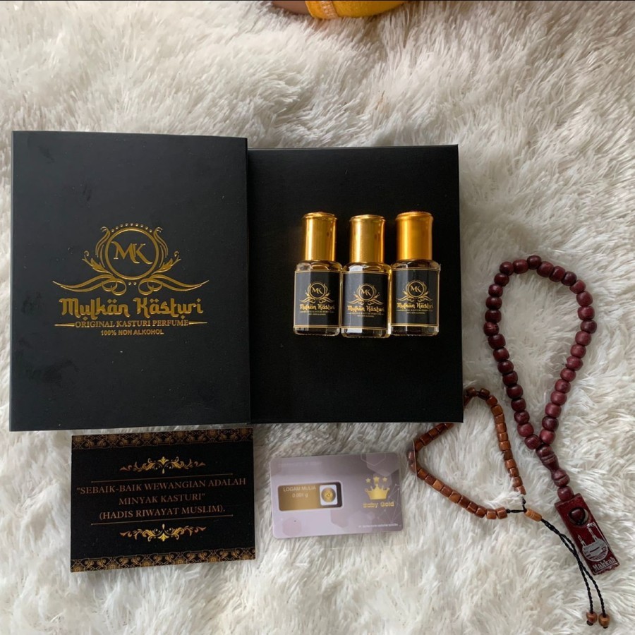 Mulkan Kasturi 12ml Minyak Wangi Kasturi Asli