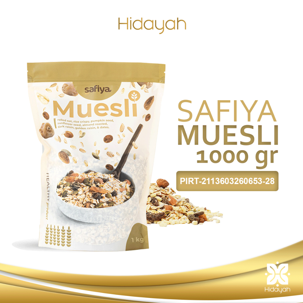 

Korzaln Muesli 1 Kg Safiya With Almond Muesli Safiya Sereal Diet Sarapan Makanan Sehat