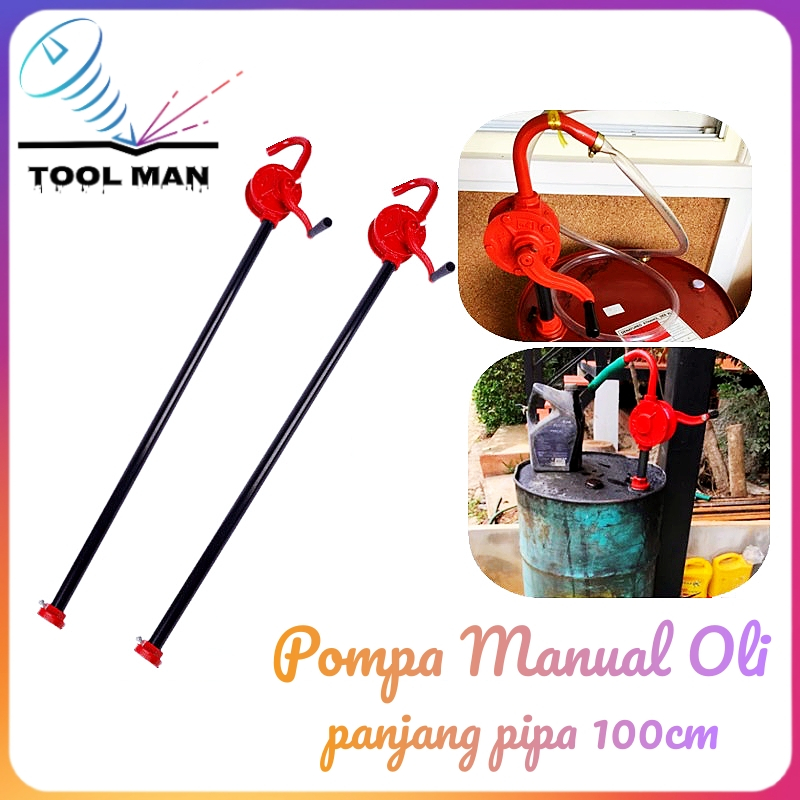 Pompa oli manual / Pompa bensin manual / Pompa minyak tangan / Pompa oli minyak bensin manual