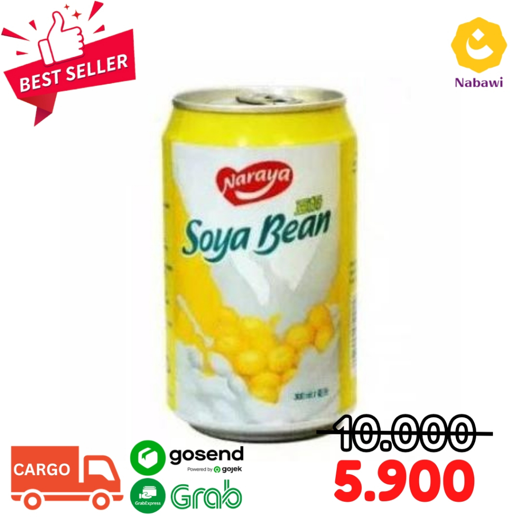 

Naraya Soya Bean 300ml Minuman Sari Kedelai Kemasan Kaleng