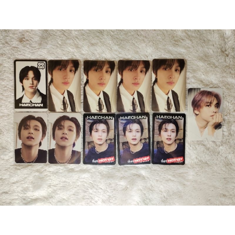 Official Photocard Haechan Korek tc glimo, Haechan Pilek, Haechan TC Ay-yo, Haechan Hottracks