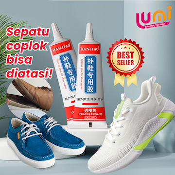 Lem sepatu hanjiao Lem super kuat tahan air perekat kerajinan kulit Adhesive Penambal Sol Sendal San