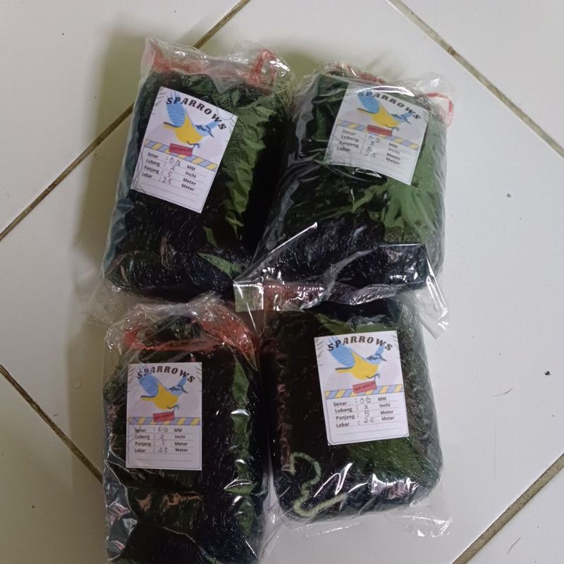 JARING BURUNG KECIL JARING BURUNG HITAM JARING JEBAKAN BURUNG JARING BURUNG EMPRIT BURUNG CRUCUK BUR