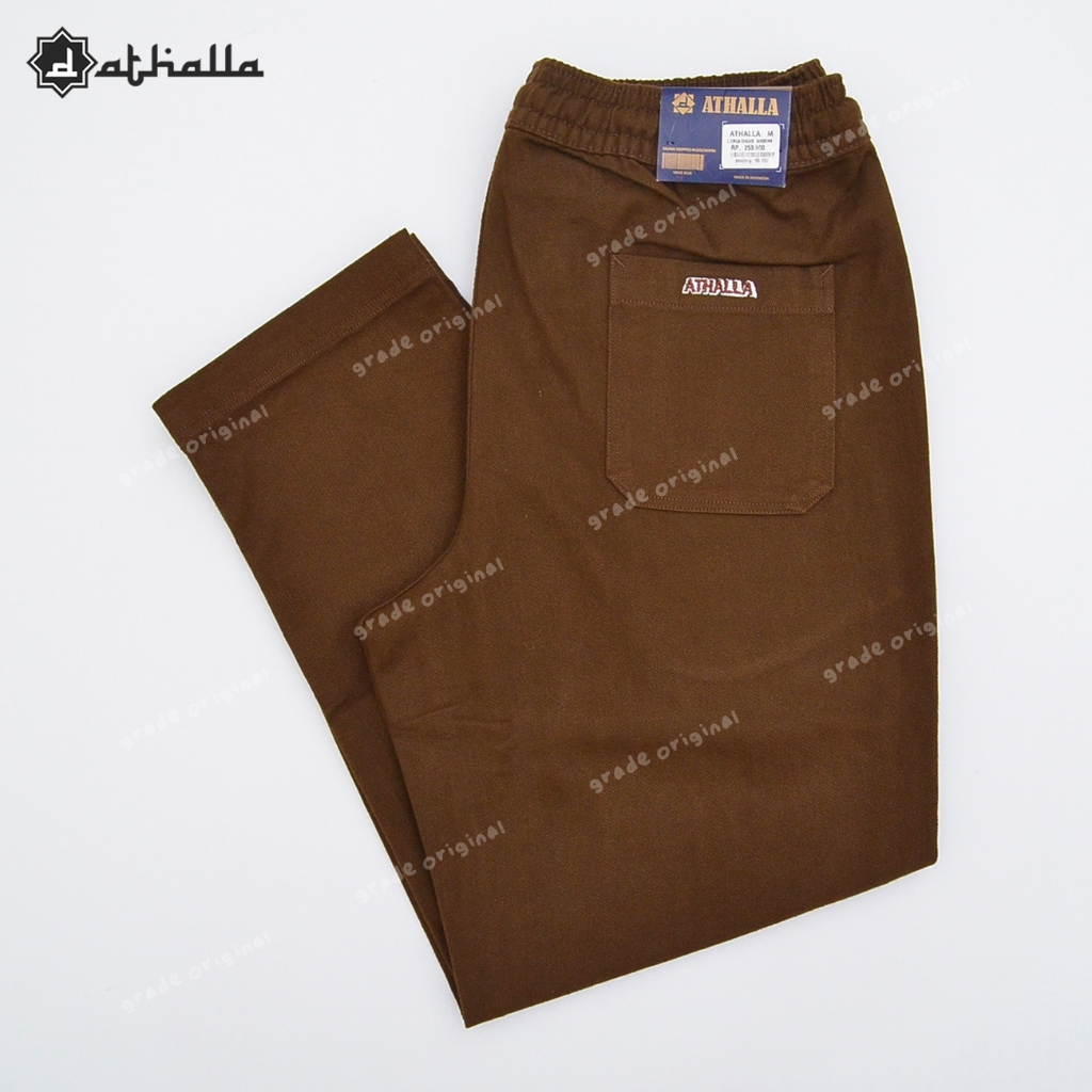 Celana Sirwal Jumbo Pria Dewasa Muslim Sholat Premium Panjang Cingkrang 7/8 Kerja Kantor Santai Pang