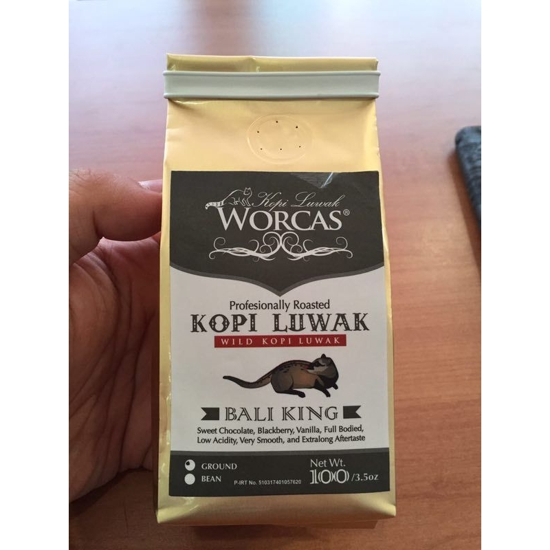 

Kopi Luwak Asli Bali King 500 gram Powder or Bean