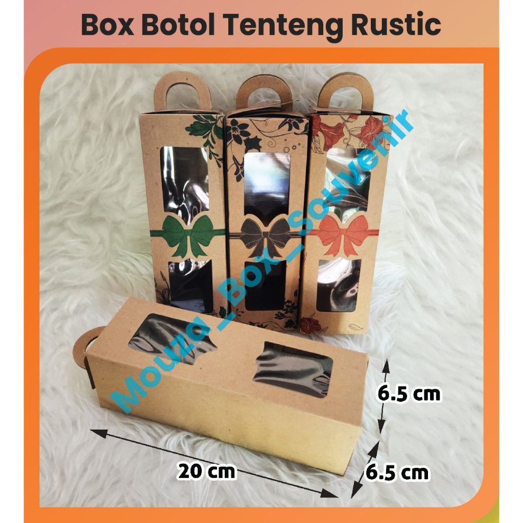 

100PCS BOX BOTOL TENTENG RUSTIK