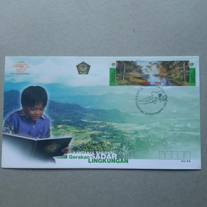 

Perangko prangko sampul peringatan gerakan sadar lingkungan