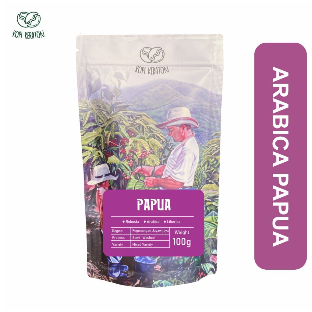 

KERATON Arabica Papua Wamena 100 gram