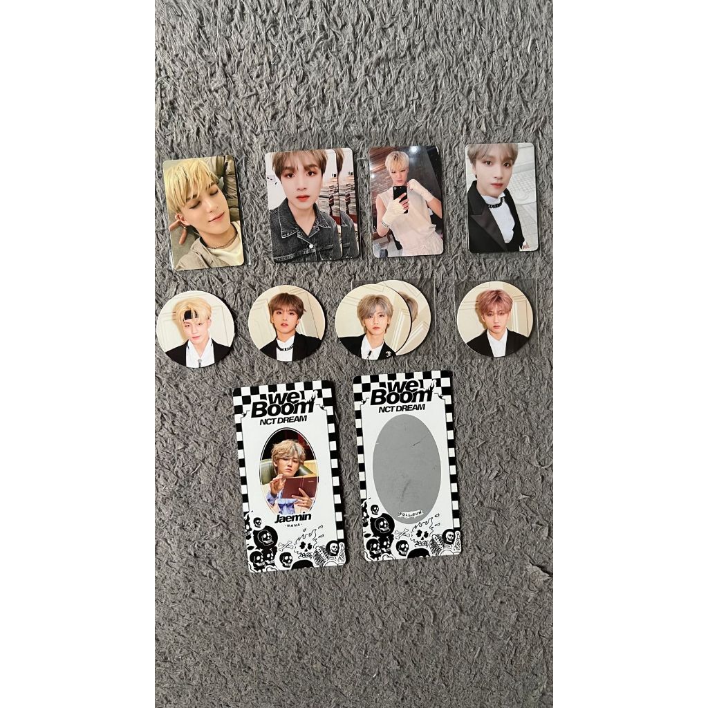 [BACA DESKRIPSI] NCT DREAM - WE BOOM PHOTOCARD, CIRCLE CARD, & SCRATCH CARDS