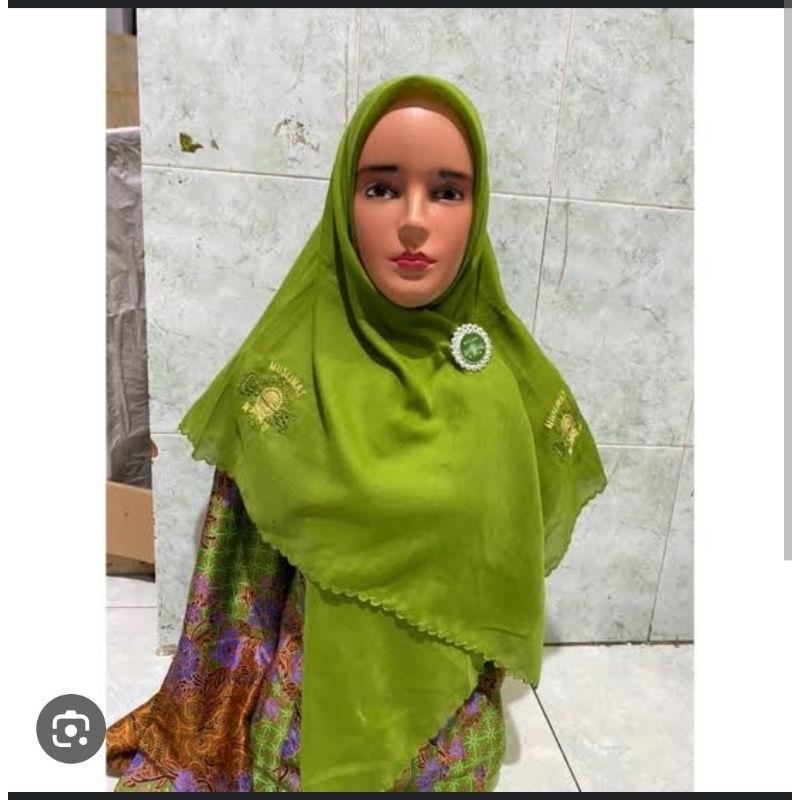 Jilbab / Kerudung muslimat nu bordir