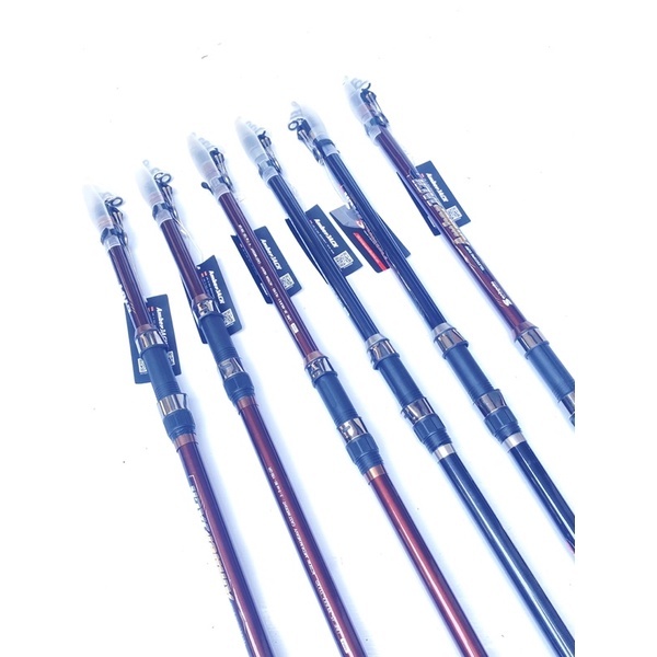 Joran surf sabpolo amberjack 270 360 390 420 450 hard carbon Ringan Kuat