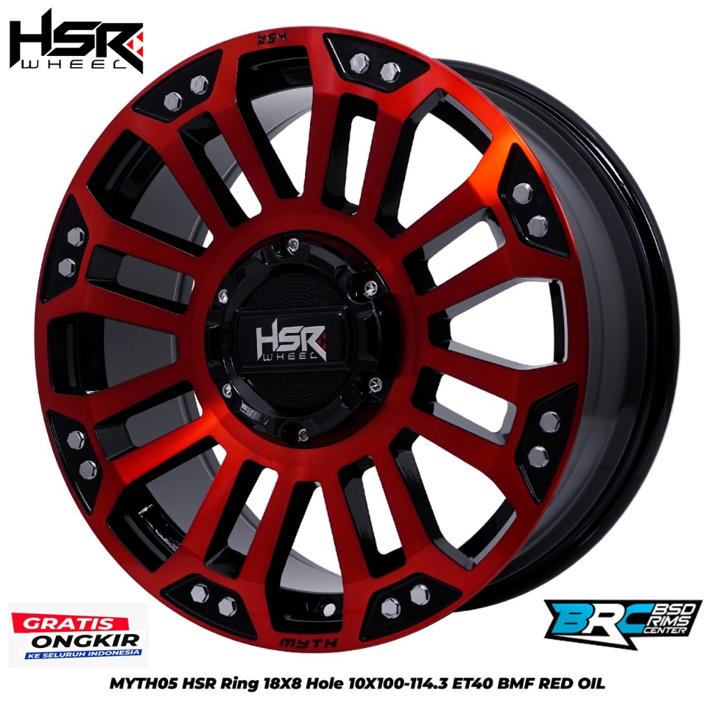 VELG MOBIL TOYOTA RUSH, CRV, NISSAN JUKE RING 18X8 HSR MYTH05