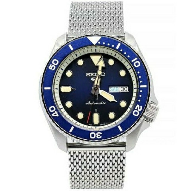 100% asli jam SEIKO 5 SRPD71K1 Jam Tangan Pria Original