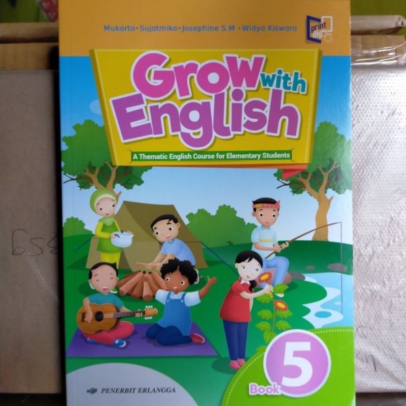 

JUAL BUKU BAHASA INGGRIS BEKAS (GROW WITH ENGLISH) KLS 5 & 6 SD/MI