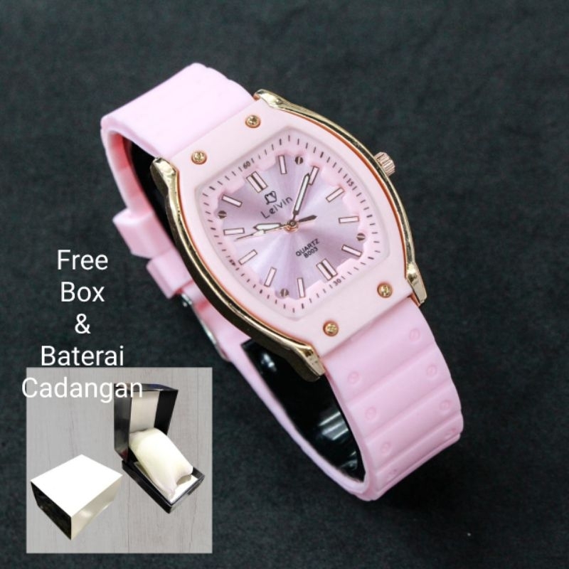 jam tangan karet Leivin LV-B003 Fashion Watch Original