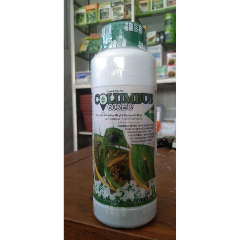 INSEKTISIDA COLUMBUS 600 EC KEMASAN 400 ML PEMBASMI HAMA
