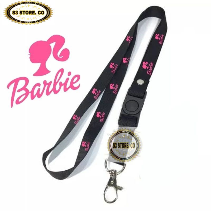 

TALI LANYARD BARBIE LOGO GANTUNGAN KUNCI/GANTUNGAN ID CARD/GANTUNGAN HP TERMURAH BEST SELLER COD