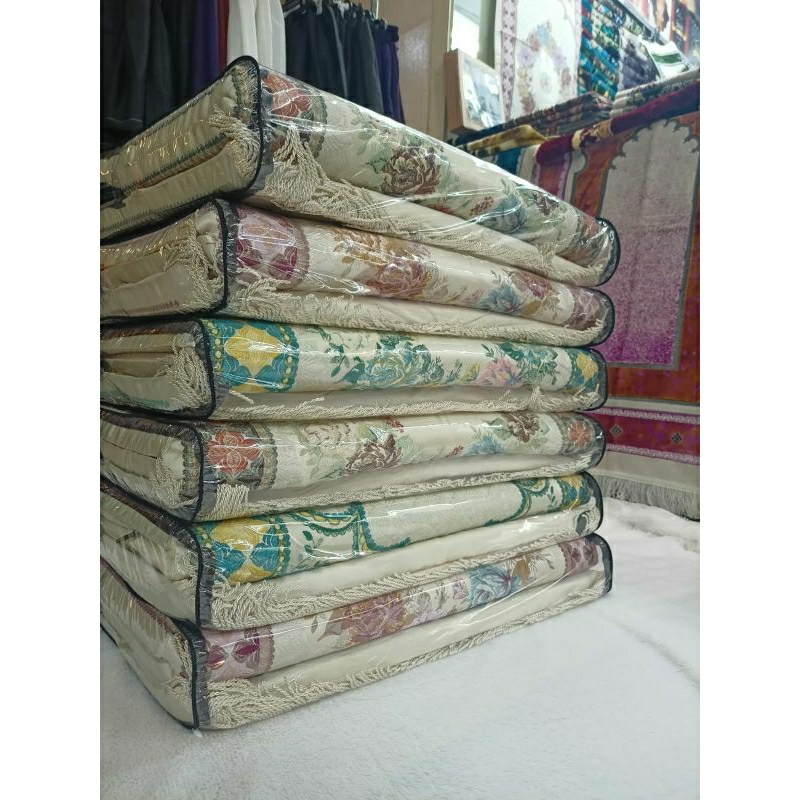 Sajadah busa / Sajadah tebal / Sajadah busa bordir / sajadah anti slip