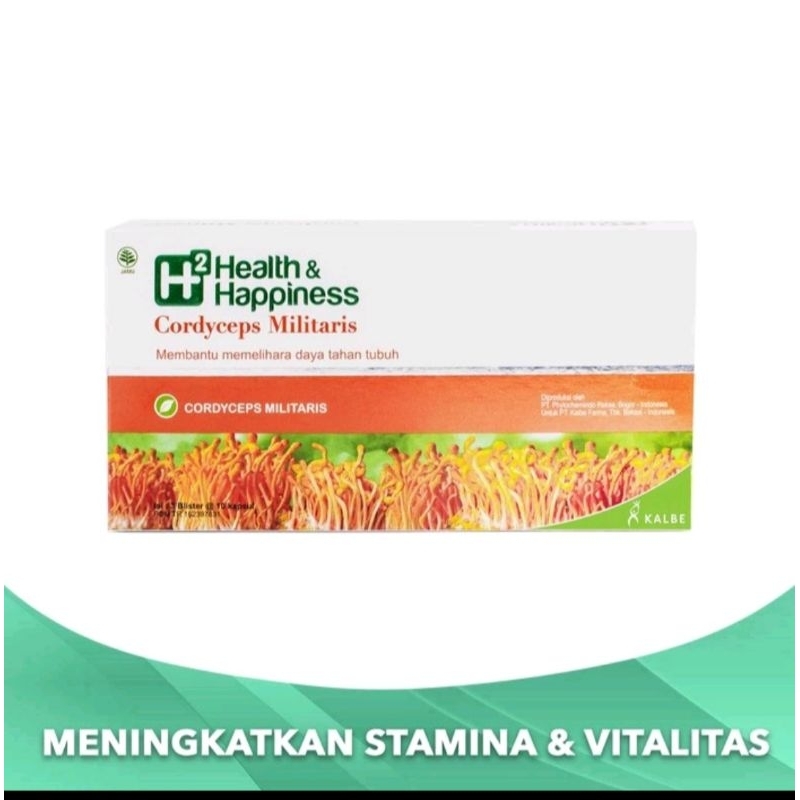 h2 health & happiness cordyceps militaris