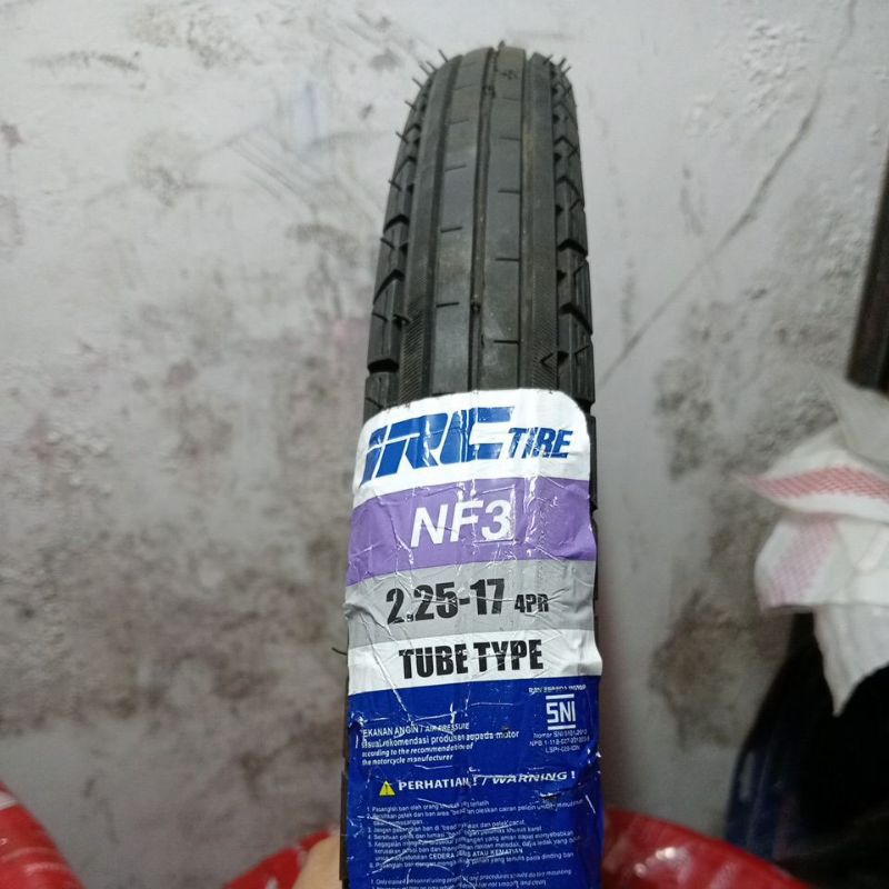 IRC 2.25-17 NF3 INOUE BAN LUAR IRC MOTOR TUBE TYPE RING 17 NF 3 CLASSIC SALUR 225 TUBETYPE
