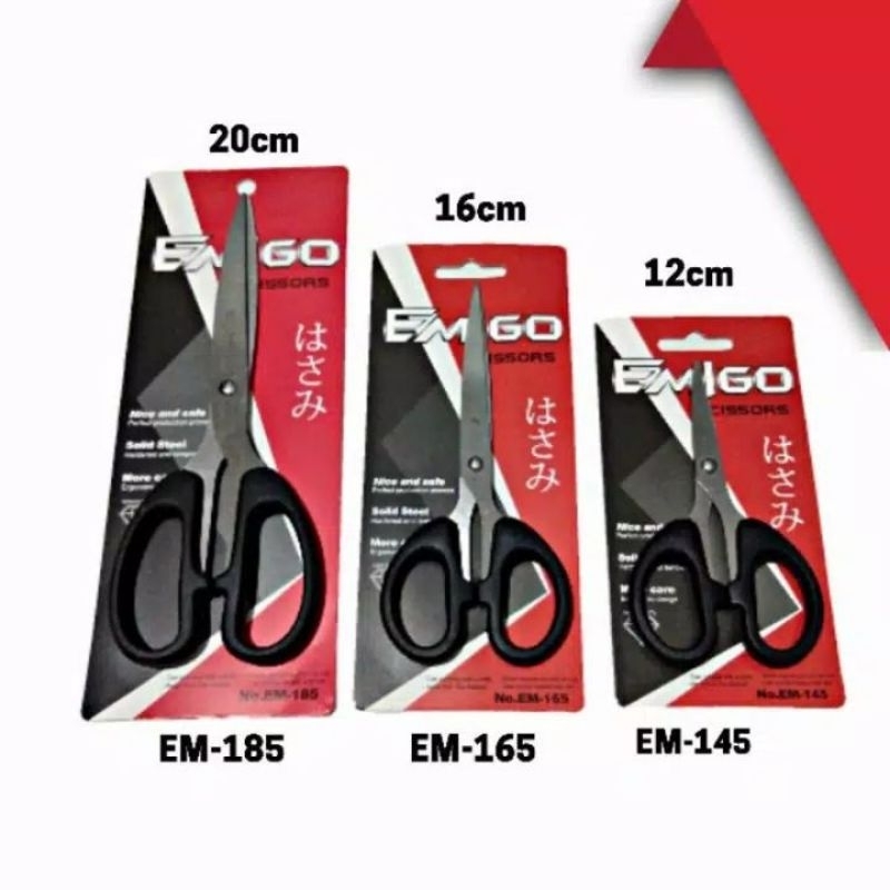 

GUNTING EMIGO HITAM / GUNTING UKURAN KECIL SEDANG BESAR