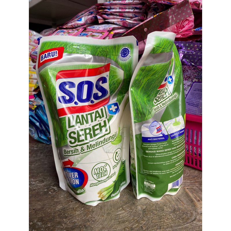 sos sereh pembersih lantai