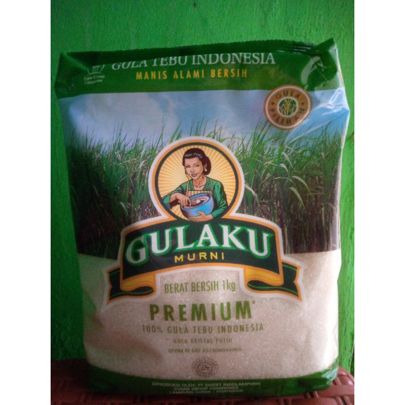 

gula pasir merek gulaku 1kg sekilo manis premium