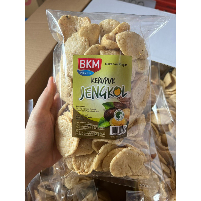 

KERUPUK JENGKOL VEGAN @125GR