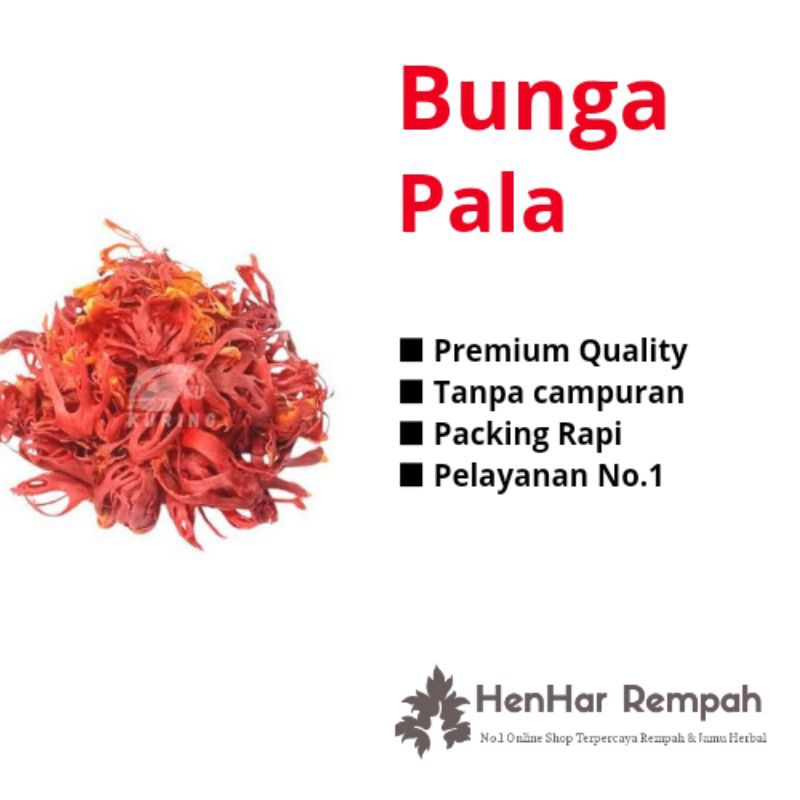 

Bunga Pala Kering 250 gr & 500 gr | Kembang Pala | Fuli Kualitas bagus