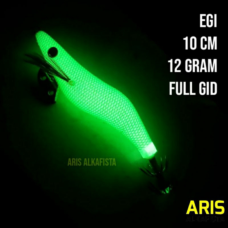 Umpan Cumi EGI FULL GID 10 cm 12 gram