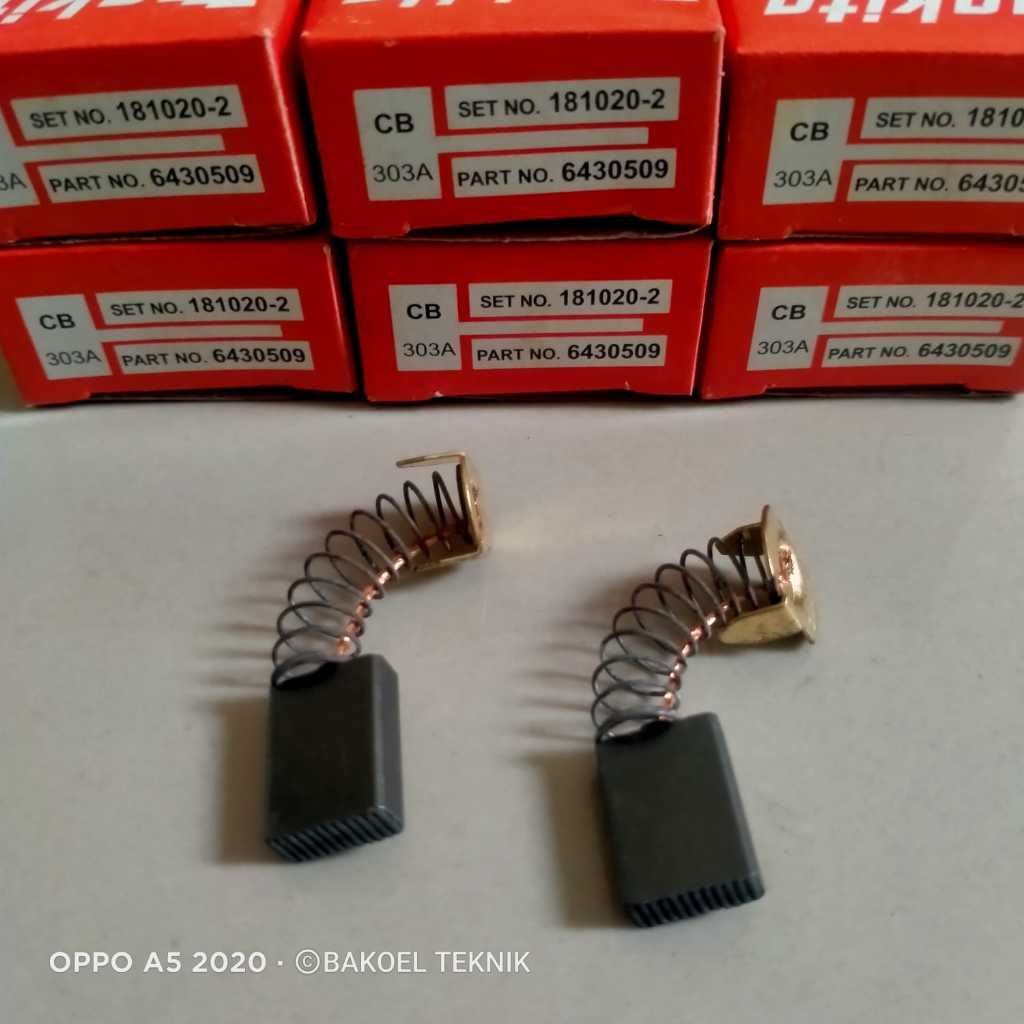 Carbon Brush CB 303 Spul Mesin Sirkel/Sikat Arang /Bostel circle
