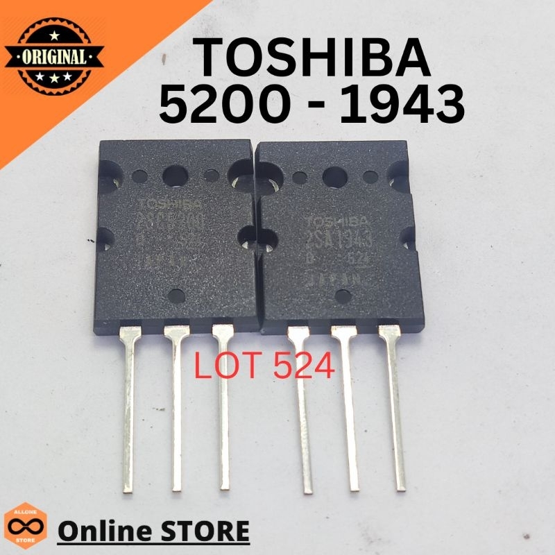 TOSHIBA 5200 SET 1943 LOT 524