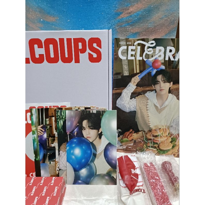 (READY) Sharing Birthday Box Scoups Seventeen