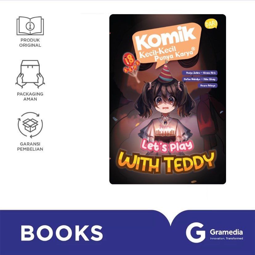 Gramedia Gandaria - Komik Kkpk: Let`s Play With Teddy