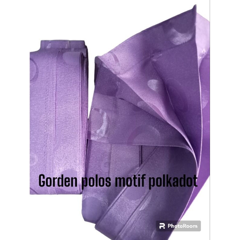 GORDEN PLISKET MOTIF POLKADOT/GORDEN PLISKET/GORDENPLISKET JENDELA/GORDEN MODEL CANTOLAN KAWAT/GORDE