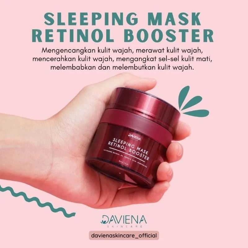 DAVIENA RETINOL BOOSTER-SLEEPING MASK RETINOL BOOSTER DAVIENA SKINCARE-RETINOL DAVIENA