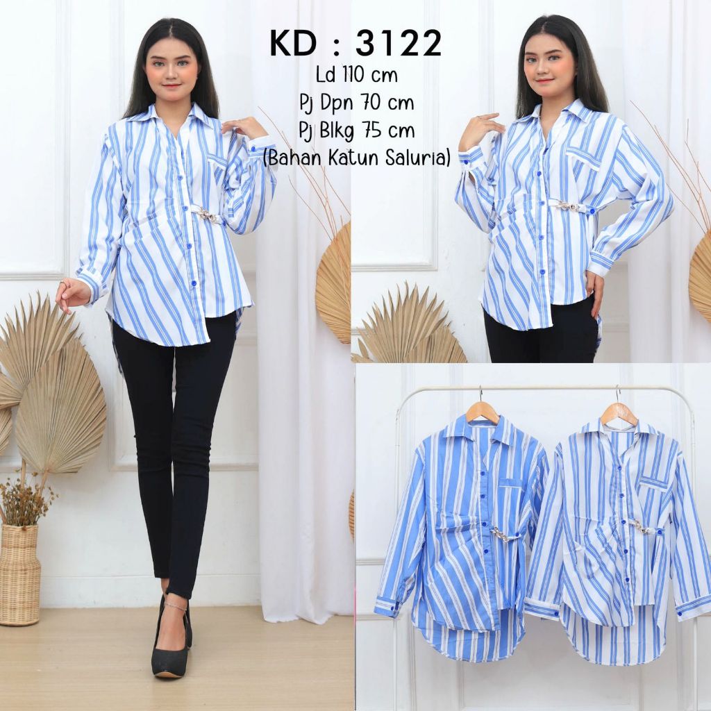 KLOWI-KEMEJA WANITA TERBARU-BAJU NATAL TERBAARU-KEMEJA KERJA-KEMEJA KANTOR-KEMEJA WNITA SALUR-KEMEJA