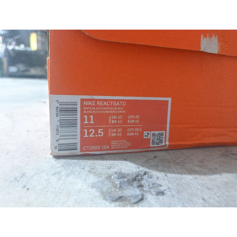 SEPATU FUTSAL NIKE REACTGATO ORI