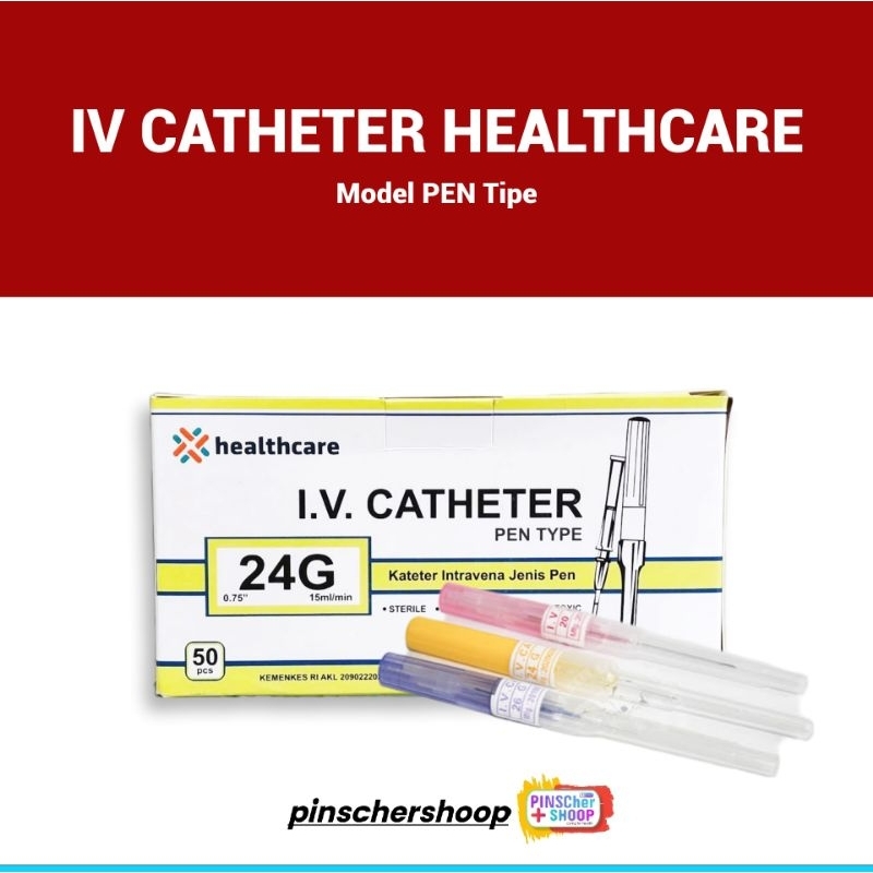 HEALTHCARE IV CATH PEN TYPE ABOCATH SATUAN