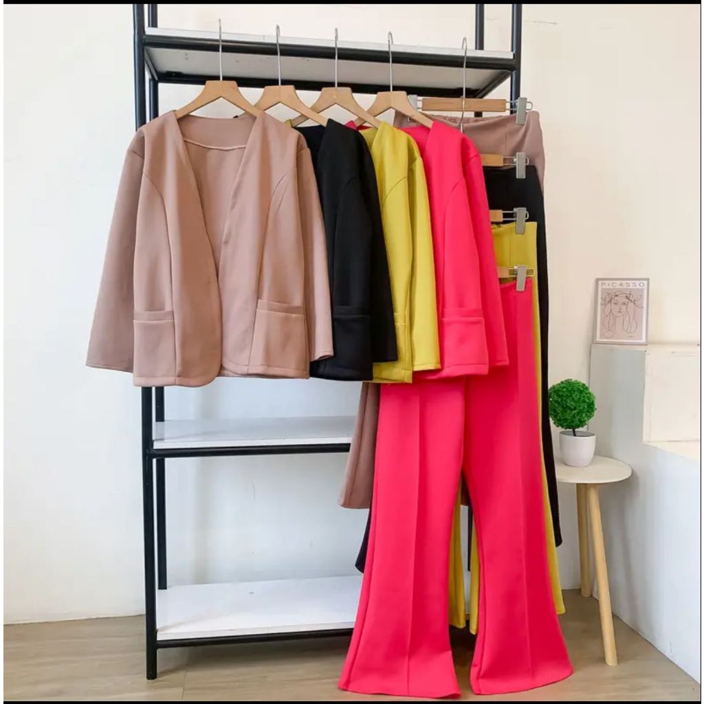 SETELAN ONESET BLAZER SCUBA/CUTBRAY