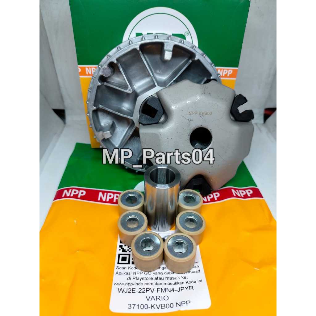 Rumah Roller Komplit Assy Vario 110 Karbu Vario 110 Techno Karbu NPP