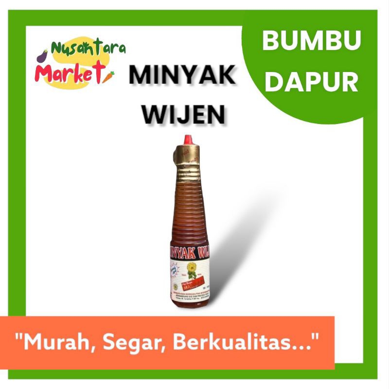 

MINYAK WIJEN | 1 BOTOL | NUSANTARA MARKET | MINYAK WIJEN MATAHARI